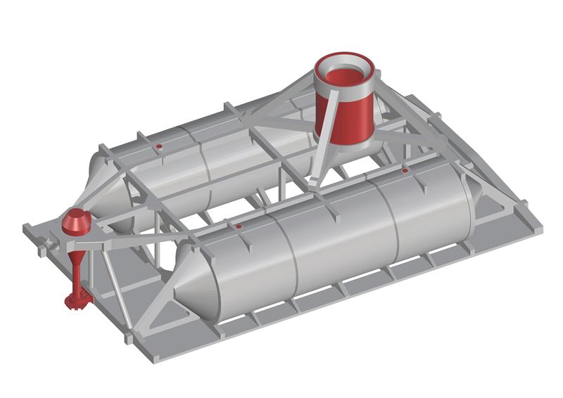 Platform transition piece